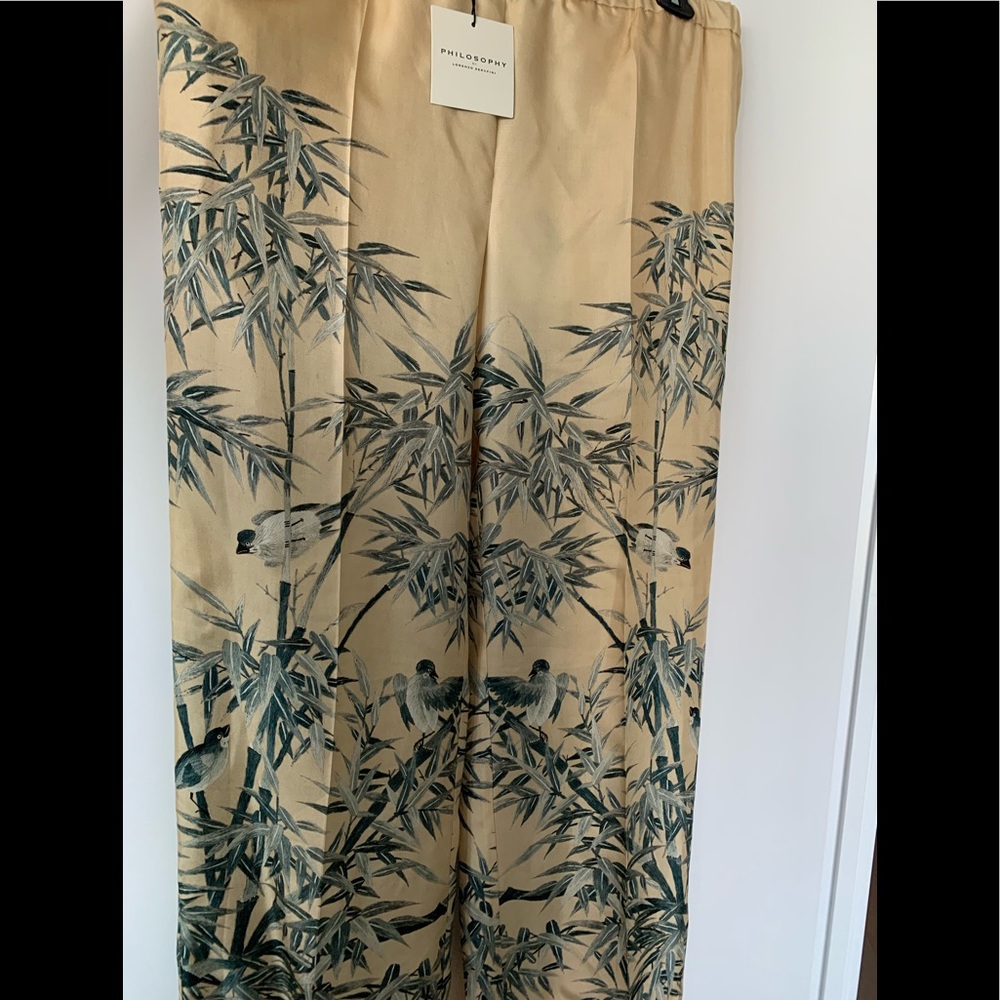 Philosophy Di Lorenzo Serafini satin pant